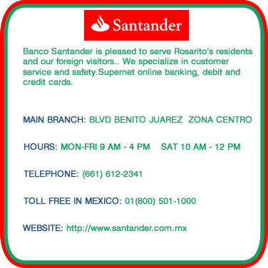 Banco Santander Rosarito